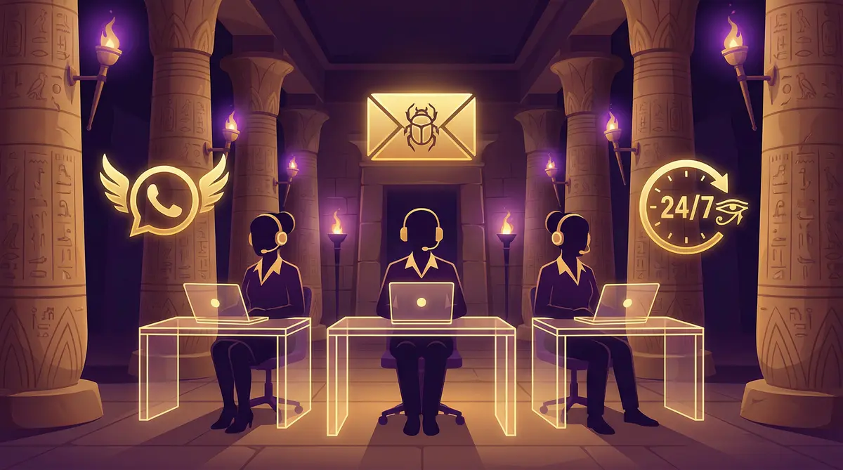 Equipe de suporte ao cliente 24/7 do luvabet